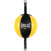 Everlast Doppelend Ball Leder schwarz/gelb